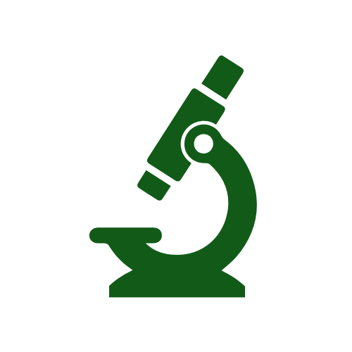 laboratory microscope icon