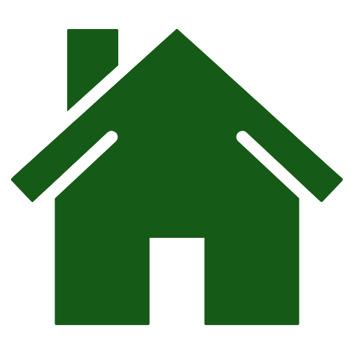 Green block on white background