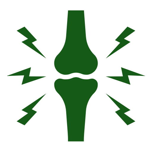 Solid green form, dot accents.