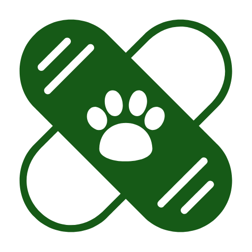 Solid dark green color.